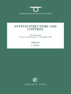 cover image of System Structure and Control 1992